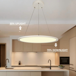 LED PENDANT LAMP-ROUND 600mm-WHITE
